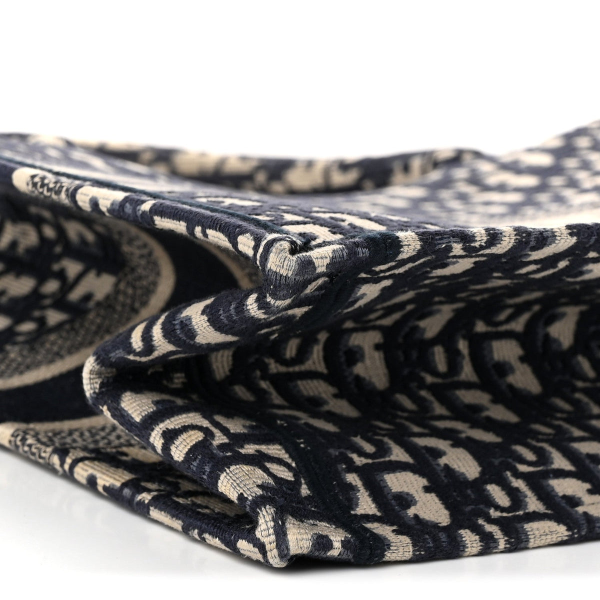 Oblique Medium Book Tote Blue Multicolor