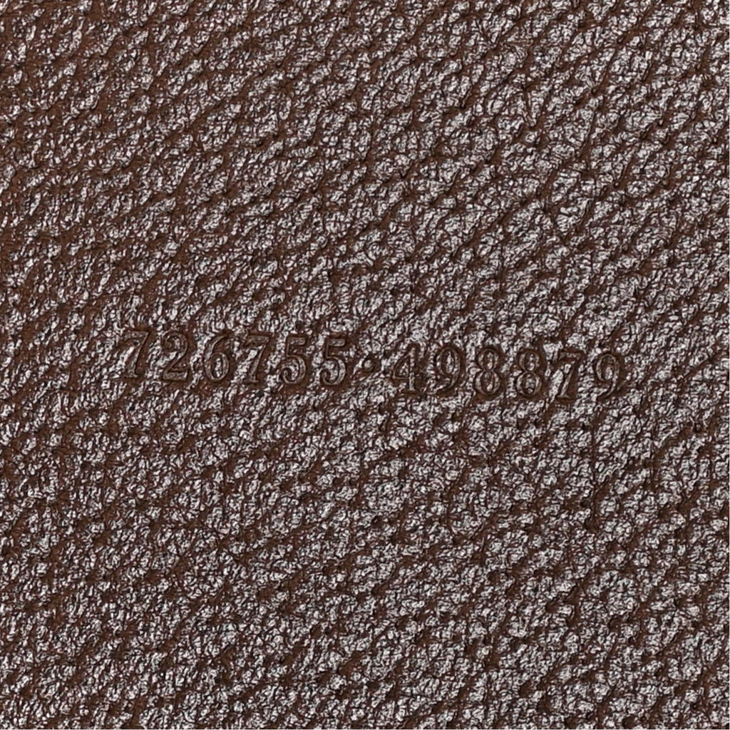 GG Supreme Monogram Textured Dollar Calfskin Web Large Ophidia Tote Beige Ebony New Acero