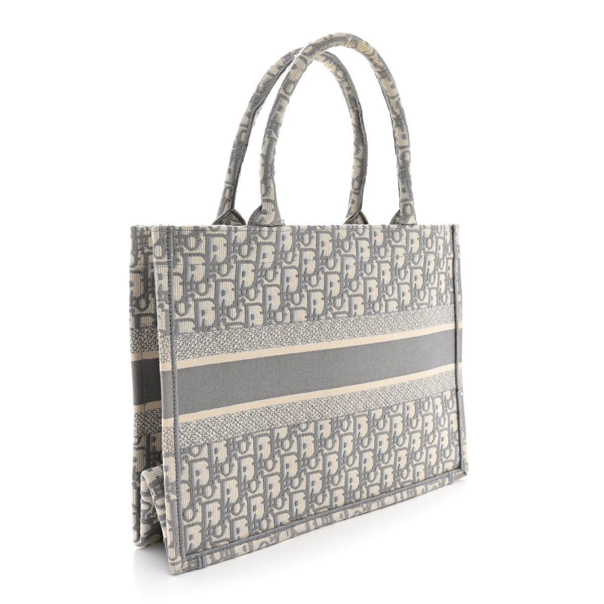 Oblique Medium Book Tote Grey