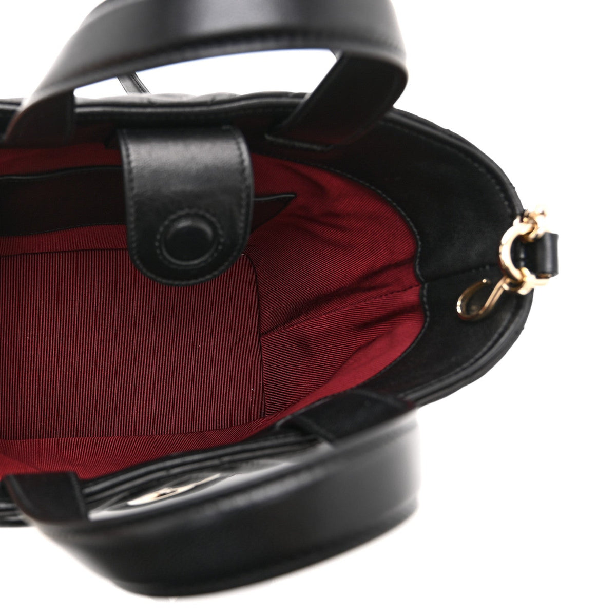 Lambskin Matelasse Small GG Marmont Betty Tote Bag Black