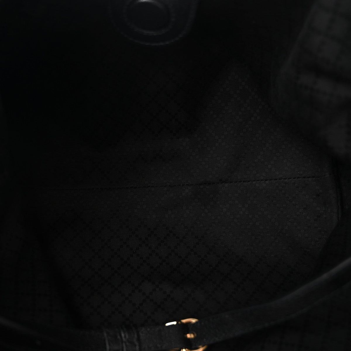 Denim GG Monogram Web Small Giglio Tote Black