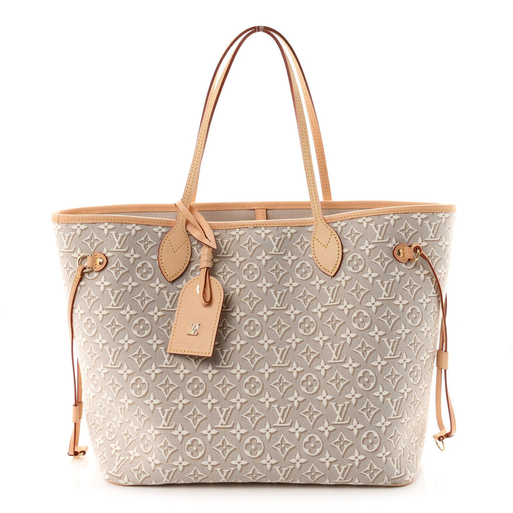 Jacquard Monogram Embleme Neverfull MM Peuplier