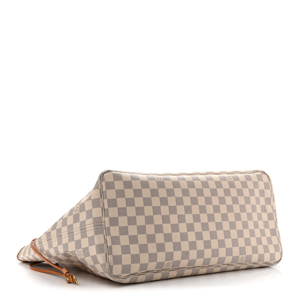 Damier Azur Neo Neverfull GM Rose Ballerine
