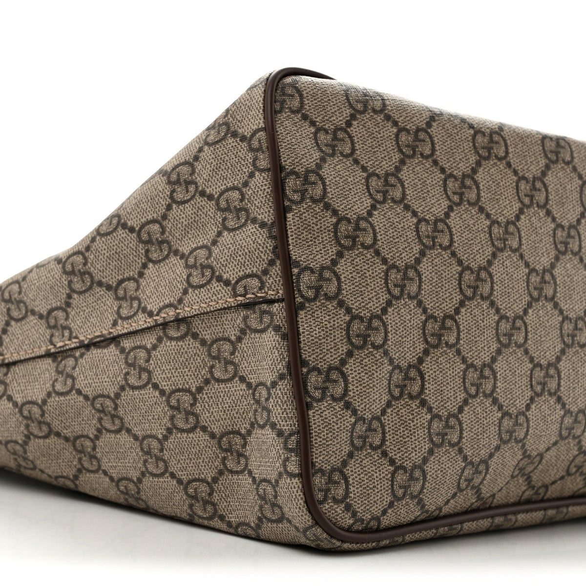 Soft GG Supreme Monogram Courrier Medium Crossbody Tote Beige New Acero