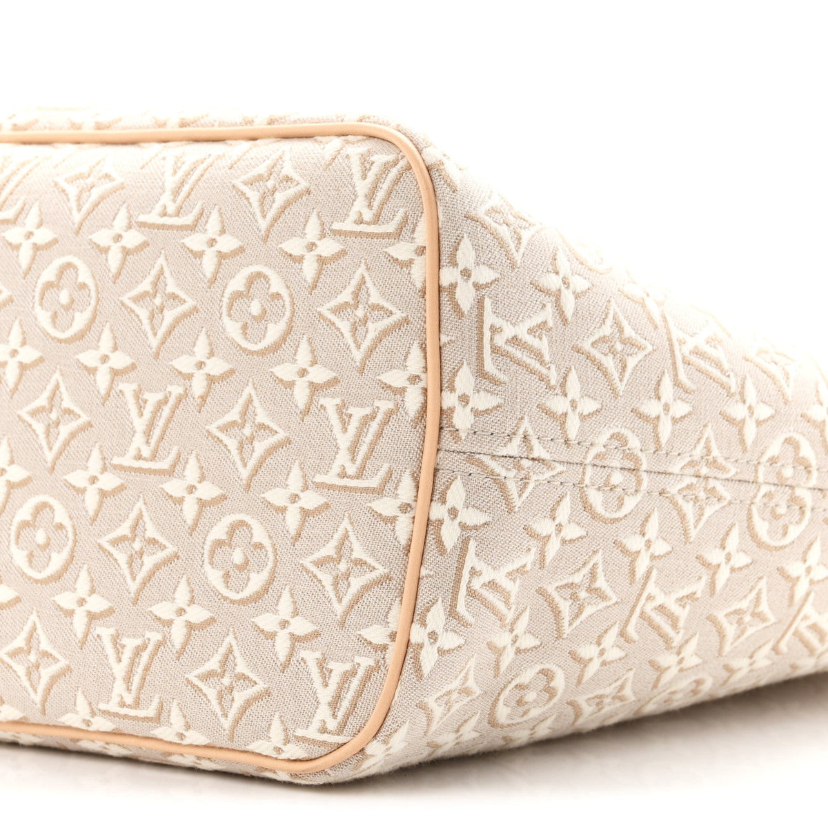 Jacquard Monogram Embleme Neverfull MM Peuplier