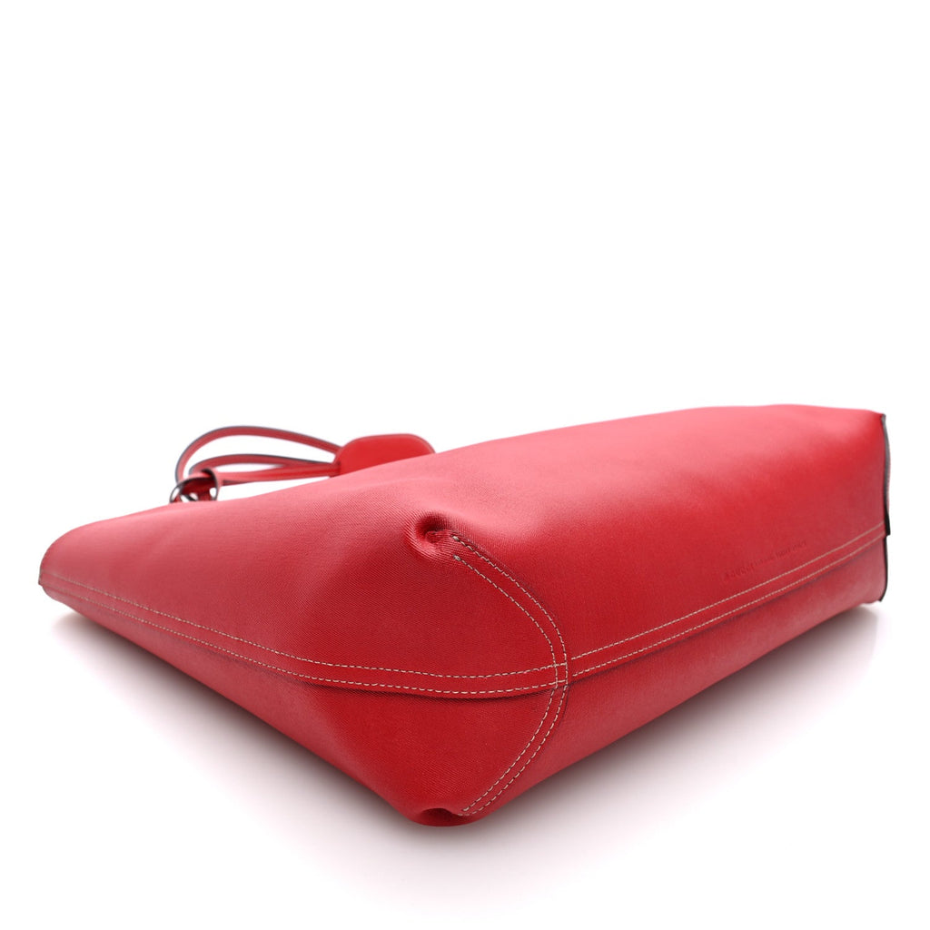 GG Supreme Monogram Medium Reversible Tote Beige Red