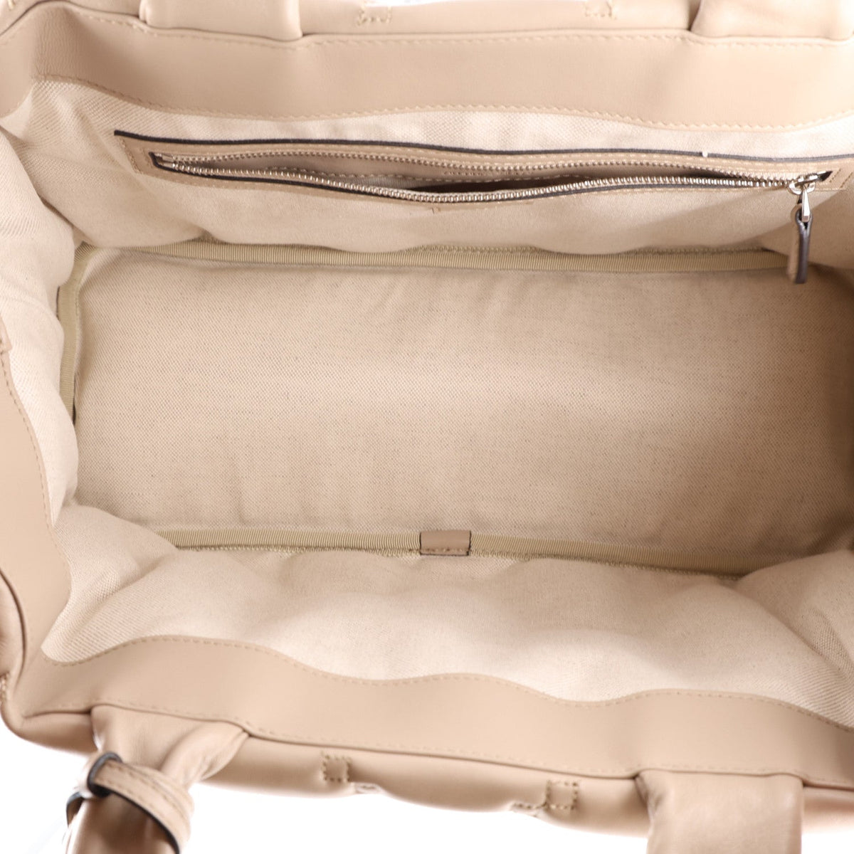 Calfskin GG Matelasse Large Tote  Beige