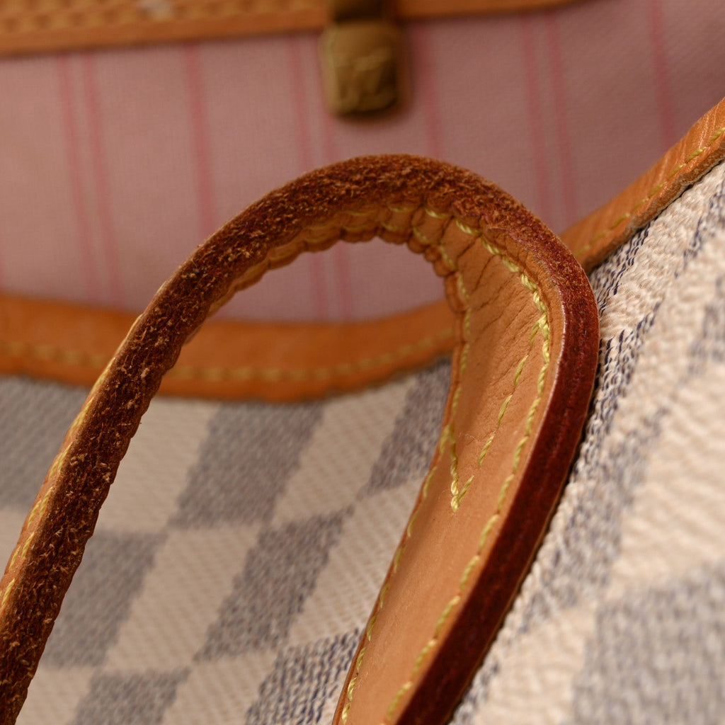 Damier Azur Neo Neverfull GM Rose Ballerine