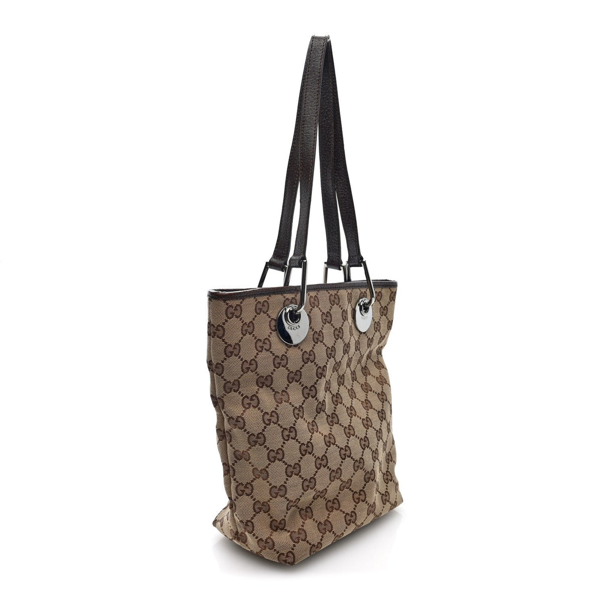 Monogram Small Eclipse Tote Brown