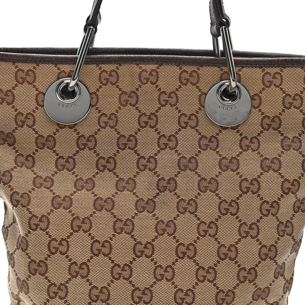 Monogram Small Eclipse Tote Brown