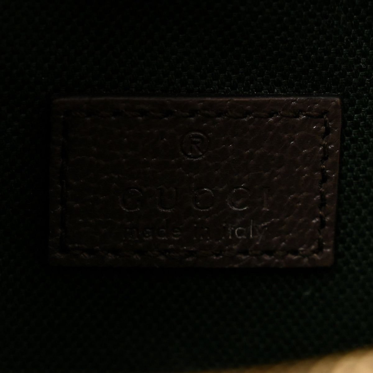 GG Supreme Monogram Web Medium Ophidia Tote Bag Brown