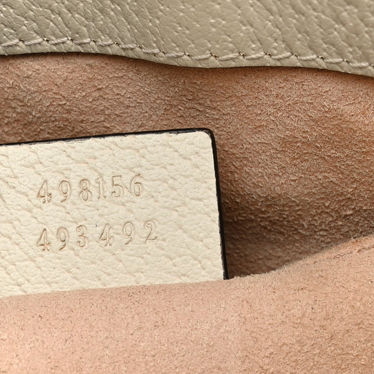 GG Supreme Monogram Flora Textured Calfskin Small Padlock Tote Beige Ebony Multicolor Mystic White