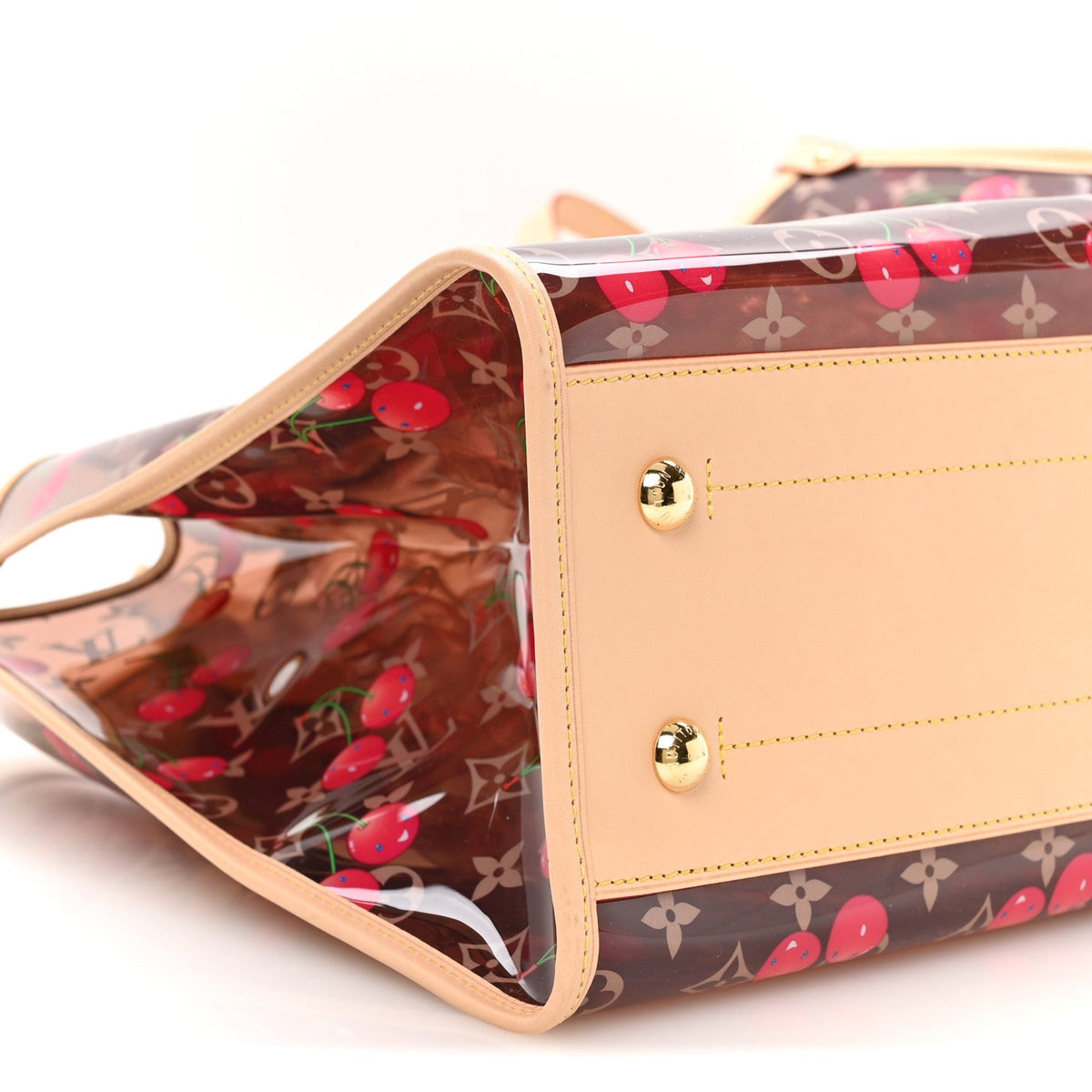 LV X TM Crystal Monogram Cerises Onthego GM