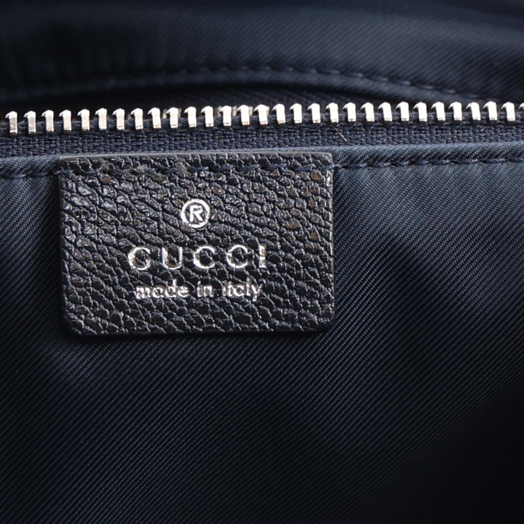 Jacquard Denim GG Monogram Large Tribeca Tote Dark Blue