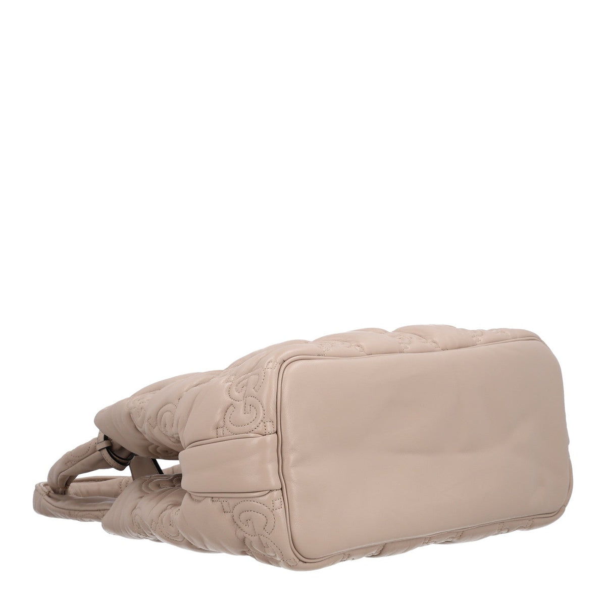 Calfskin GG Matelasse Large Tote  Beige
