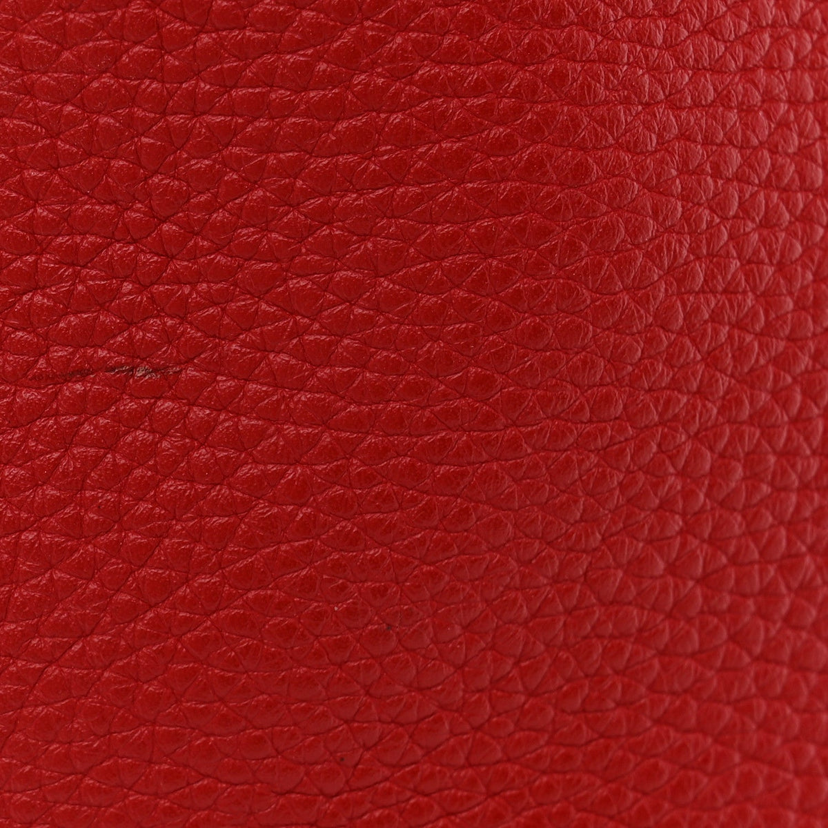 Pebbled Calfskin Large Soho Hobo Tabasco Red