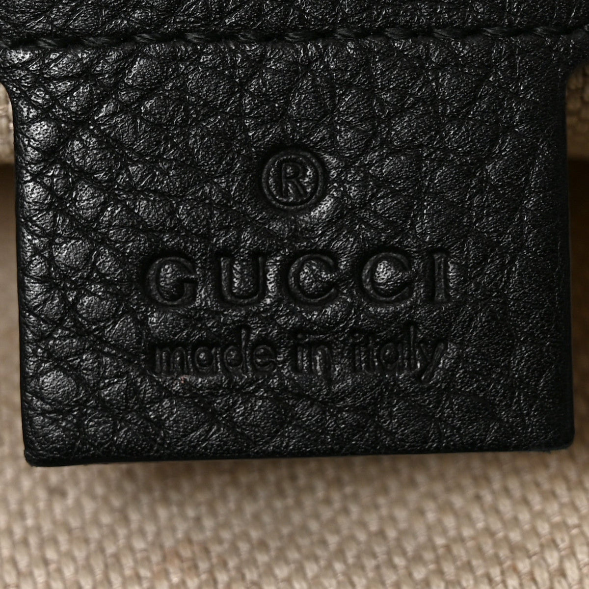 Pebbled Calfskin Medium Soho Chain Shoulder Bag Black