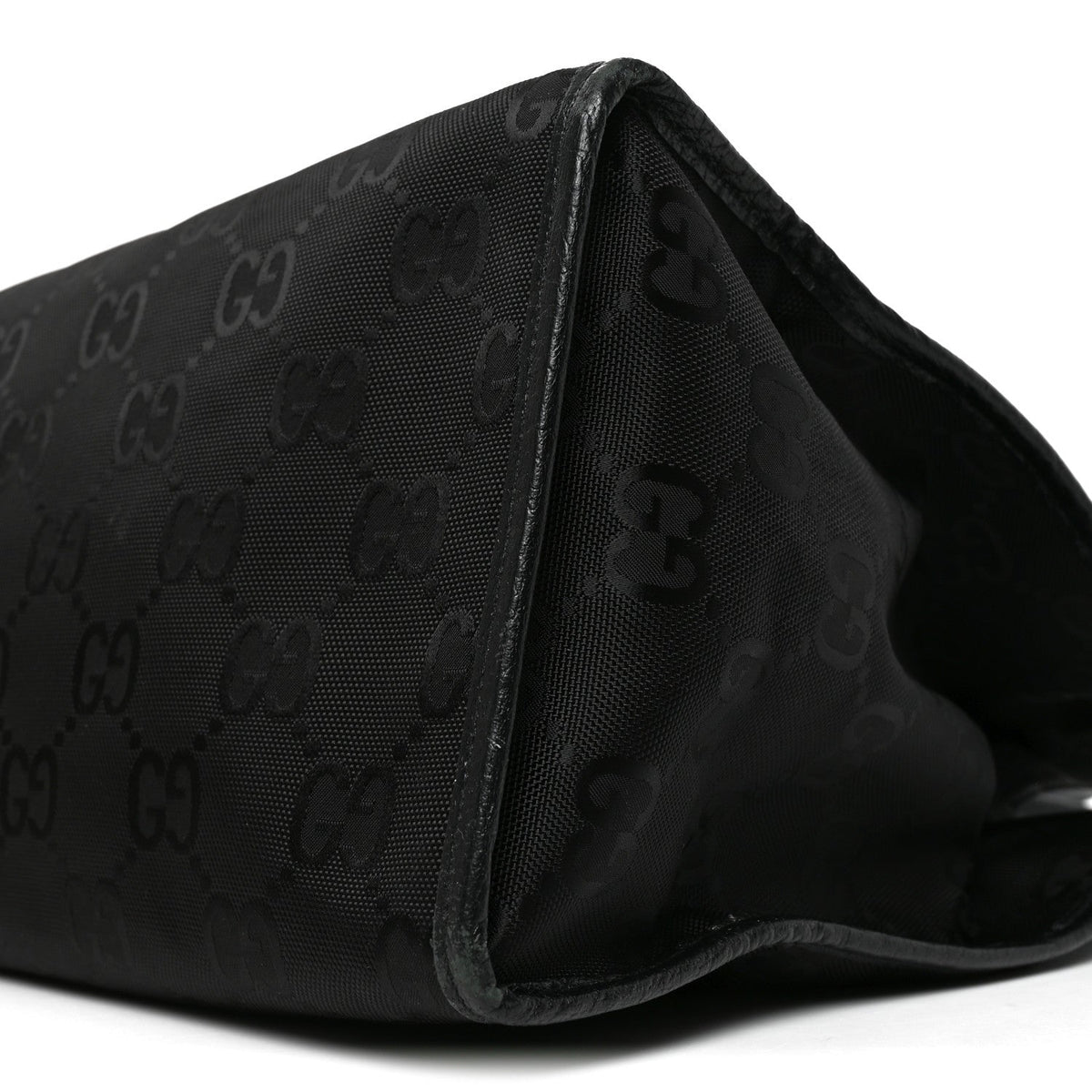 Econyl Nylon Monogram Large Off The Grid Tote Bag Black
