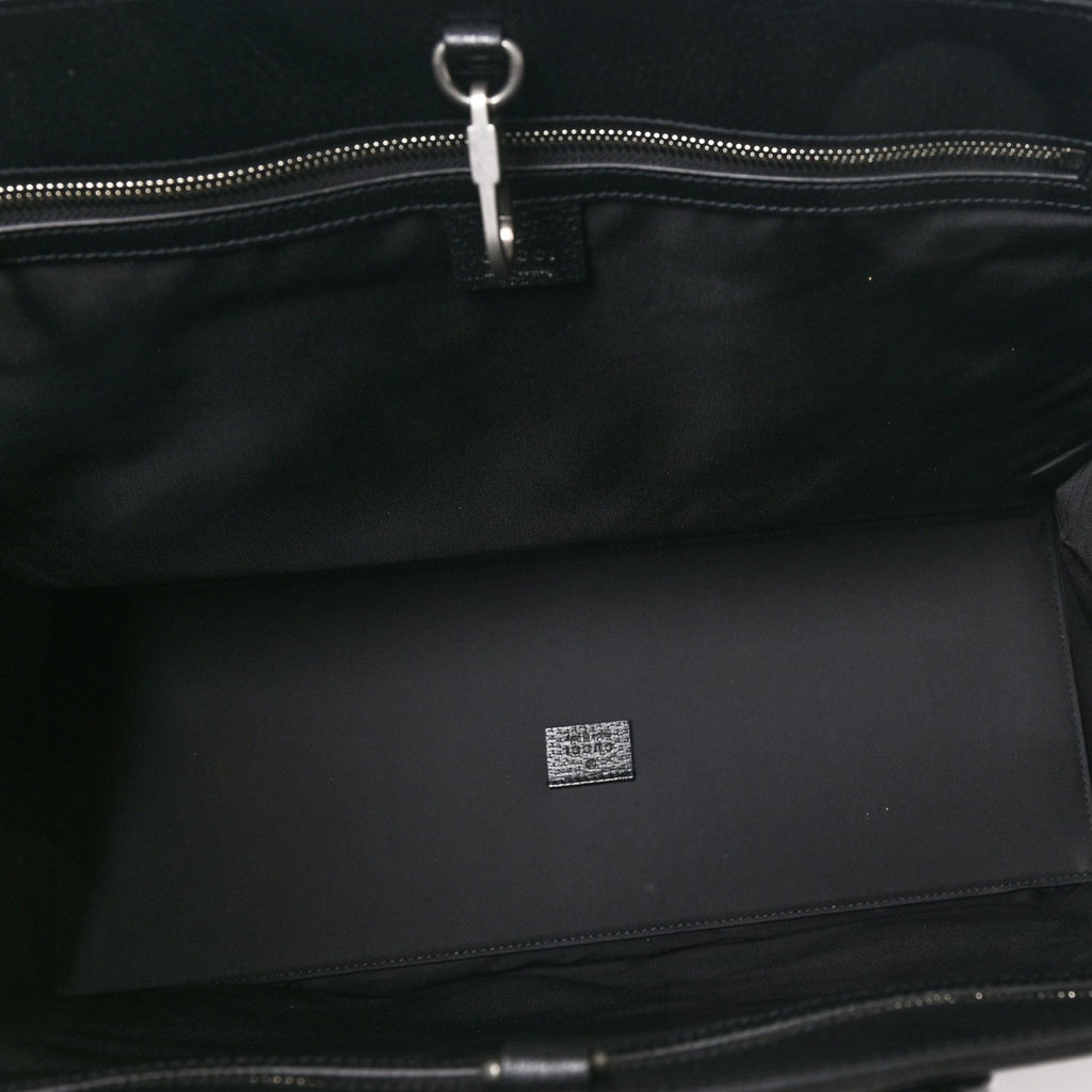 Econyl Nylon Monogram Large Off The Grid Tote Bag Black