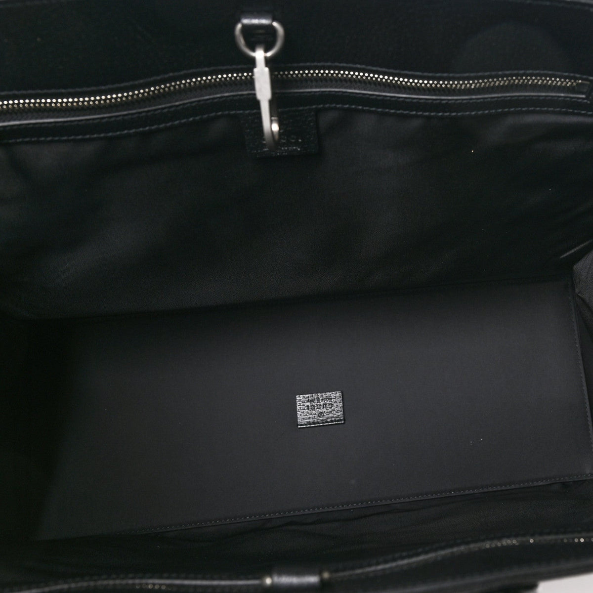 Econyl Nylon Monogram Large Off The Grid Tote Bag Black