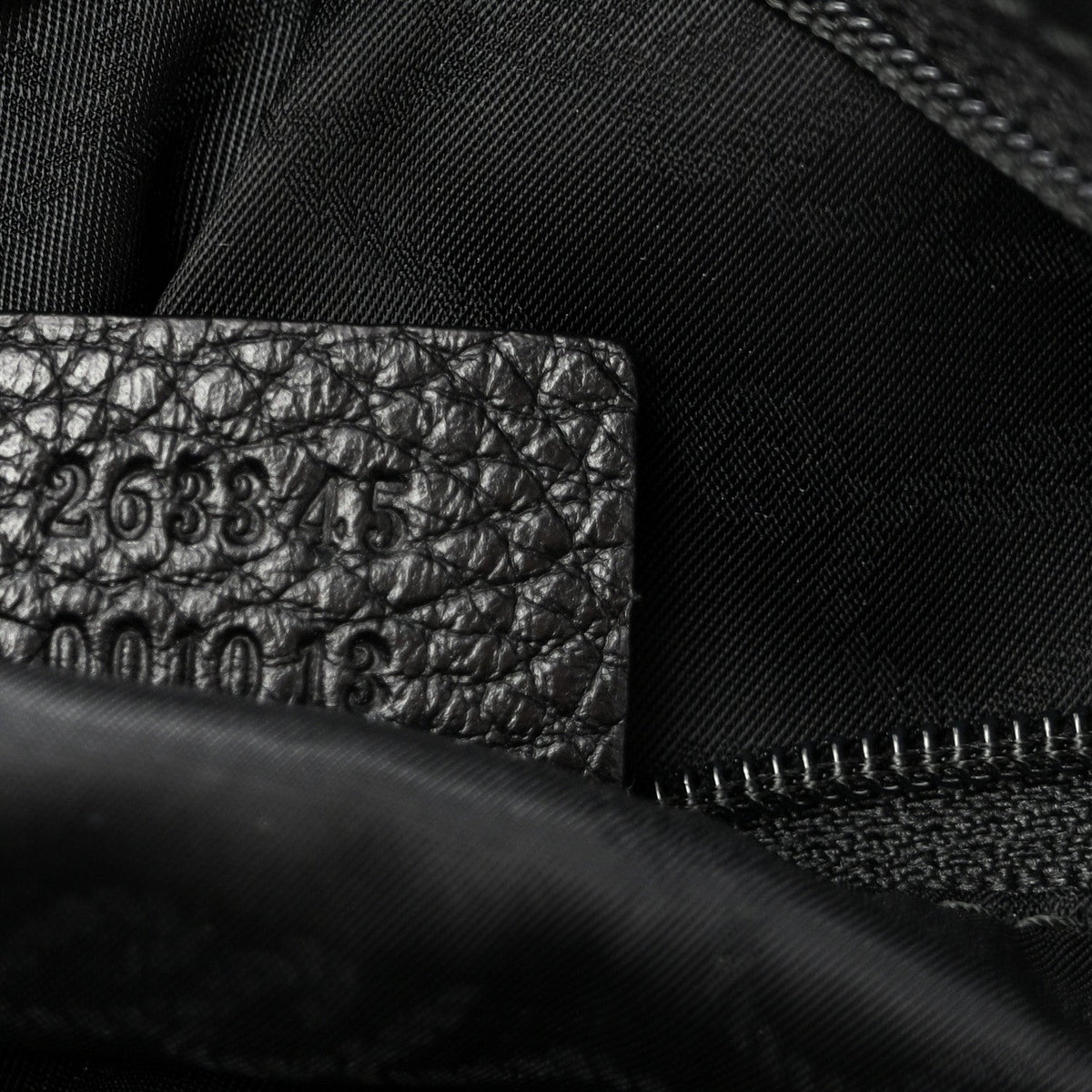 Monogram Tote Black