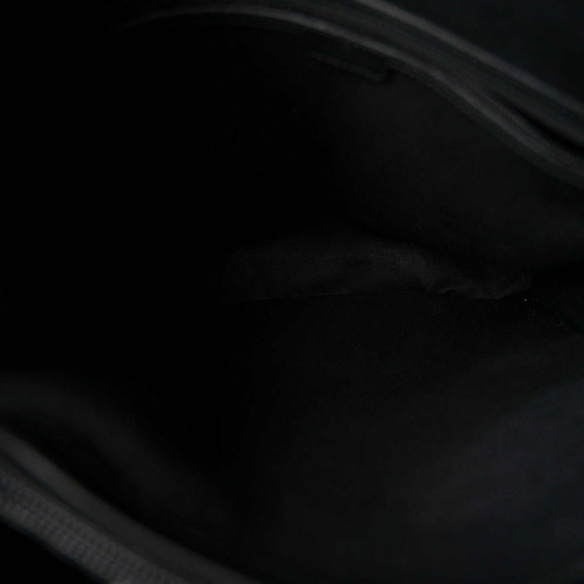 Calfskin Rubber Effect Tall Convertible Tote Black