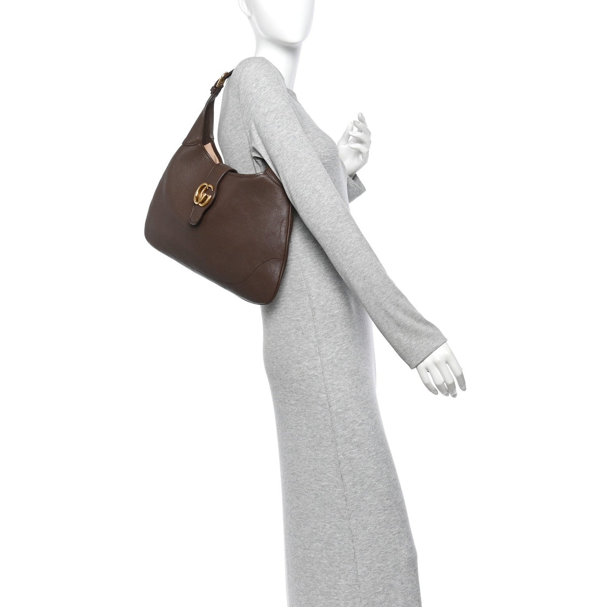 Goatskin Medium Aphrodite Shoulder Bag New Acero