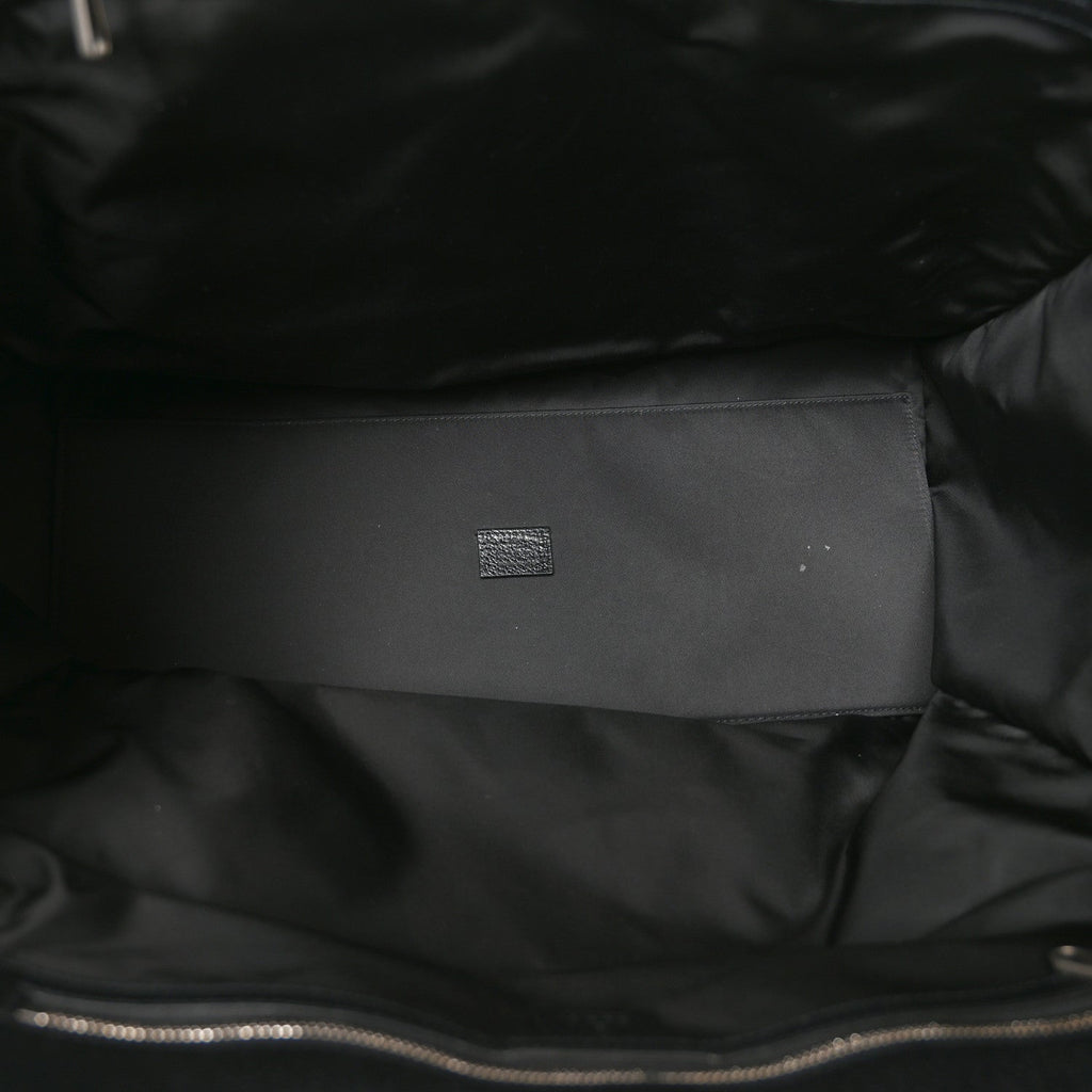 Econyl Nylon Monogram Large Off The Grid Tote Bag Black