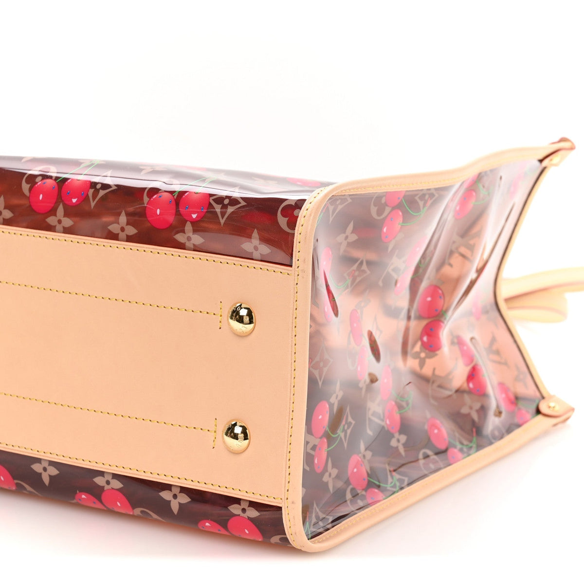 LV X TM Crystal Monogram Cerises Onthego GM