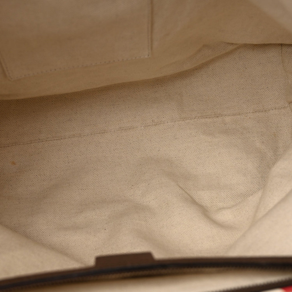 Soft GG Supreme Monogram Courrier Medium Crossbody Tote Beige New Acero