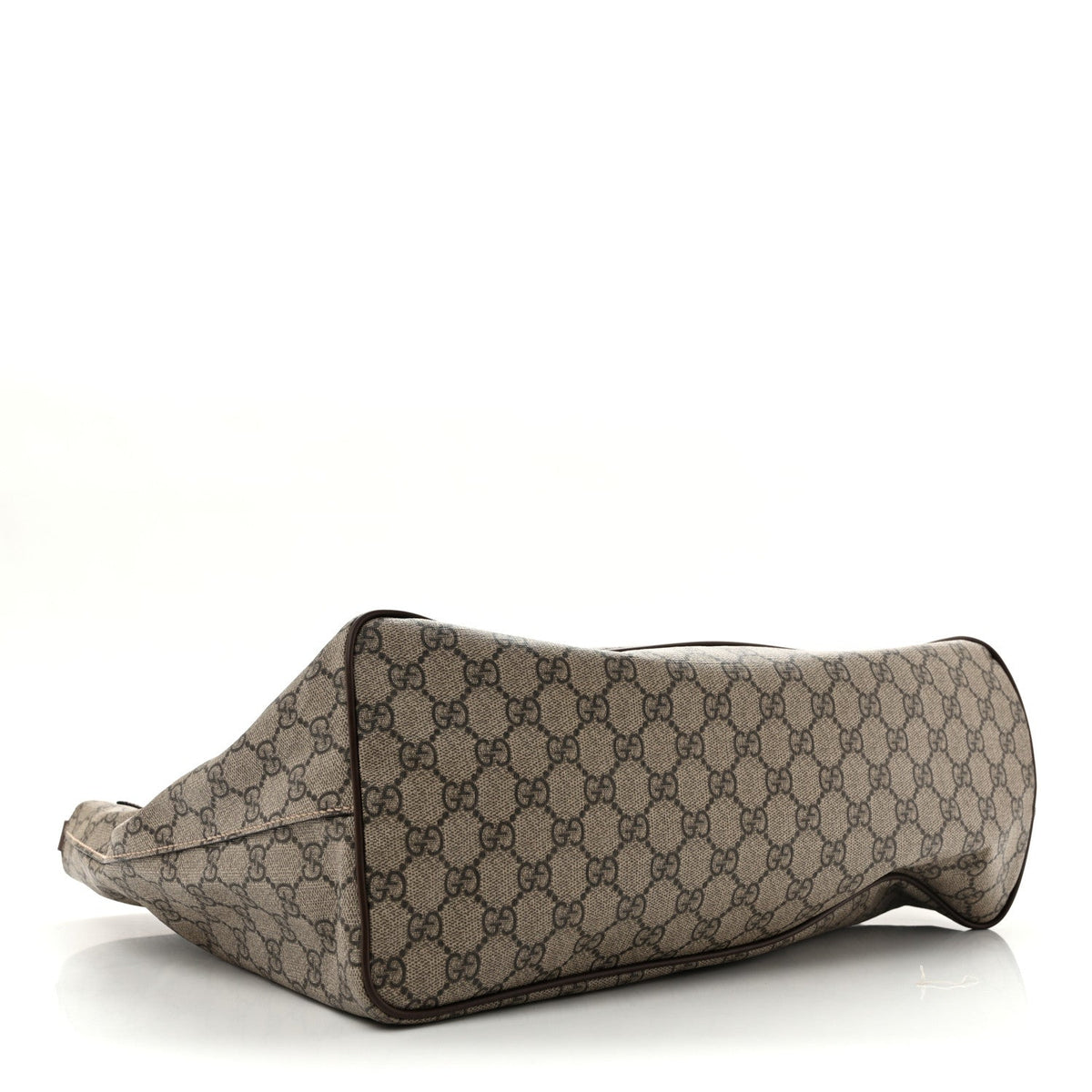 Soft GG Supreme Monogram Courrier Medium Crossbody Tote Beige New Acero