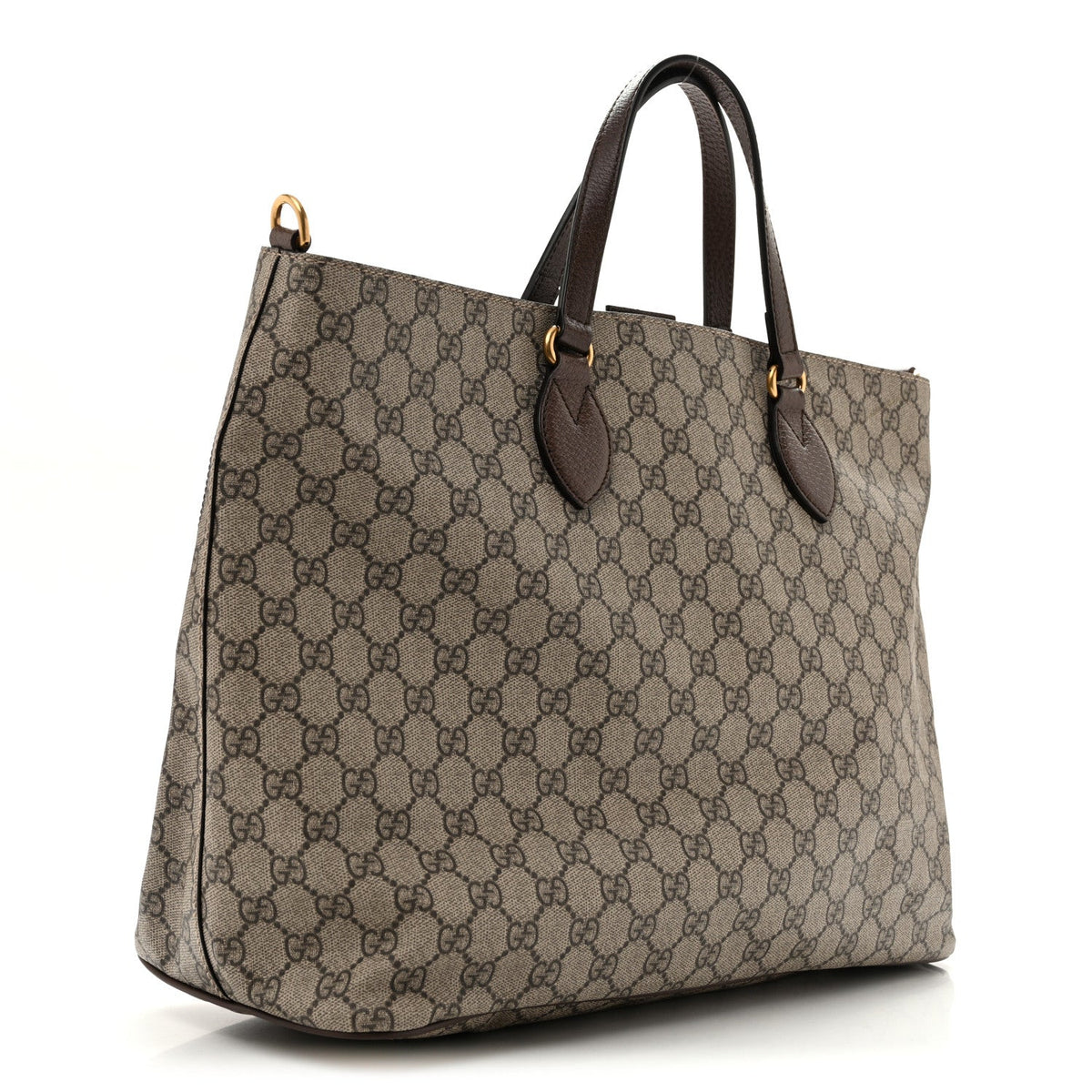 Soft GG Supreme Monogram Courrier Medium Crossbody Tote Beige New Acero