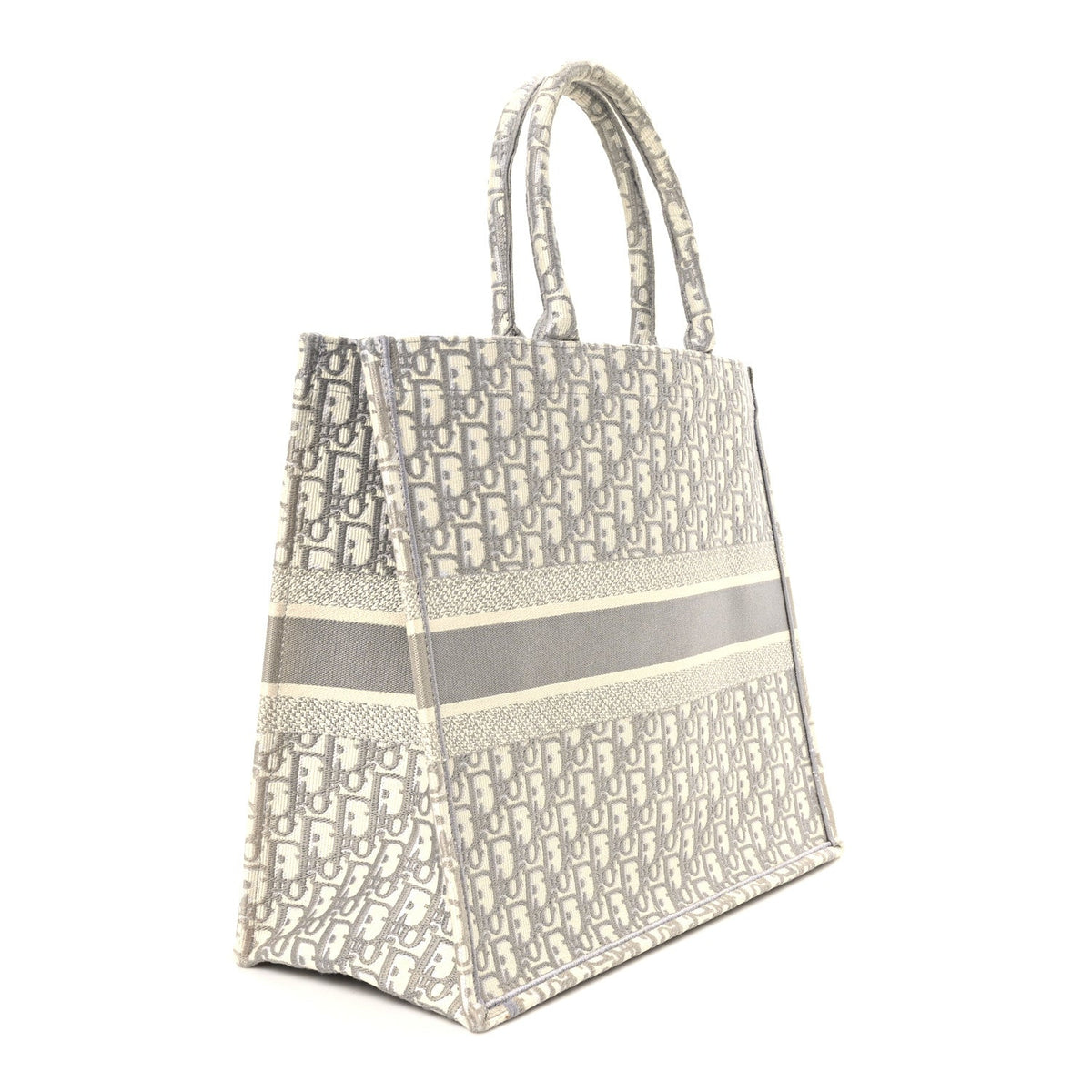 Oblique Large Book Tote Grey