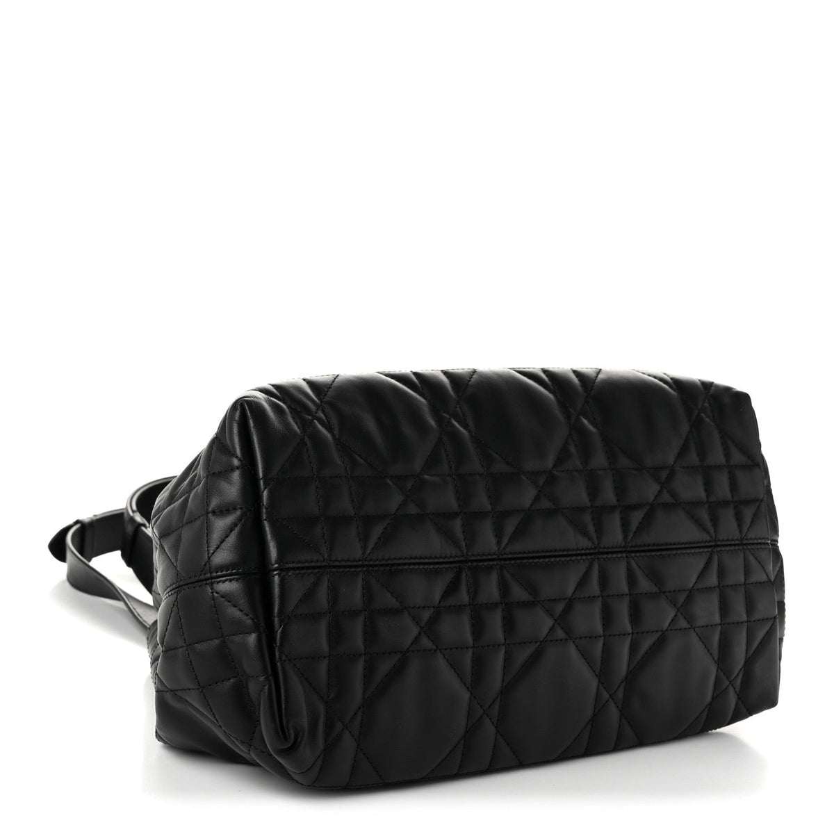 Calfskin Macrocannage Medium Toujours Black