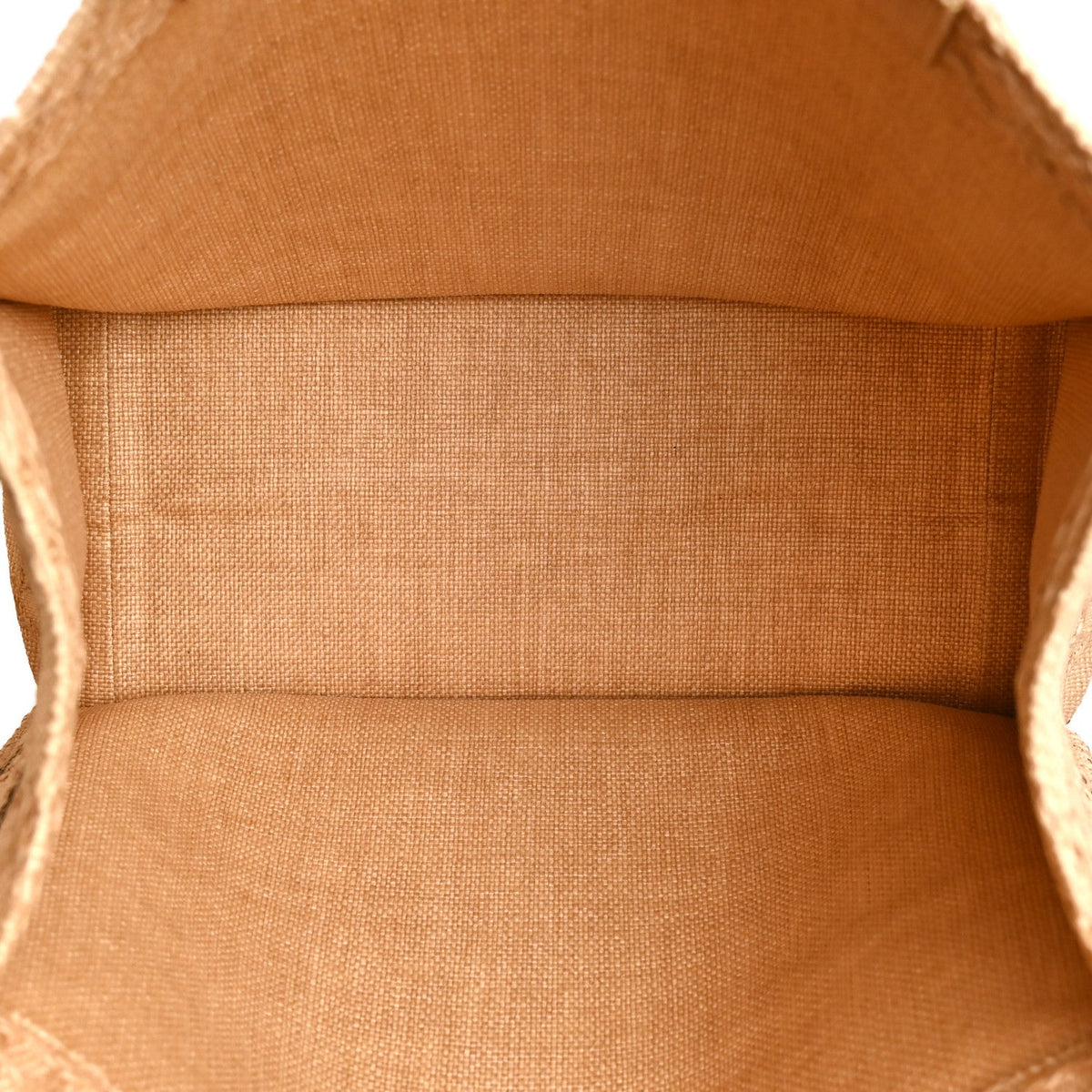 Raffia Cannage Medium Book Tote Natural