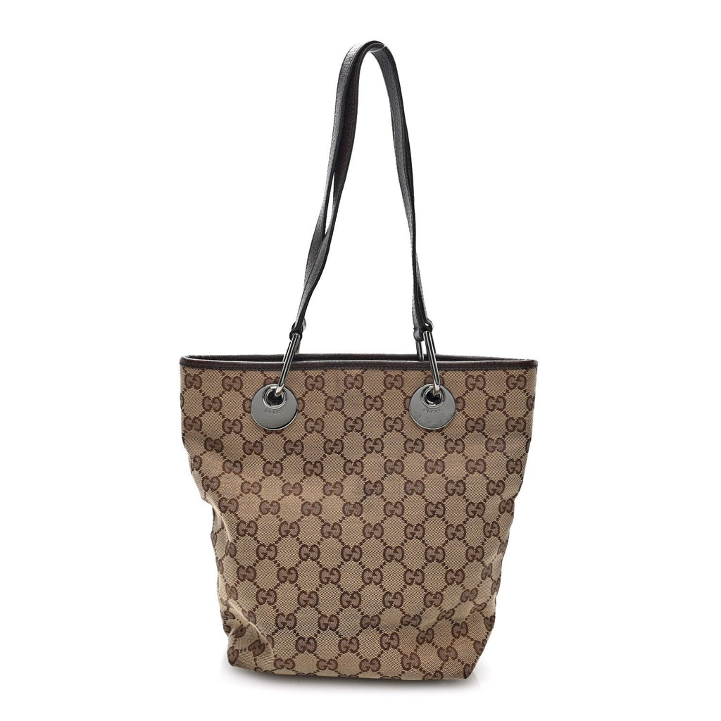 Monogram Small Eclipse Tote Brown