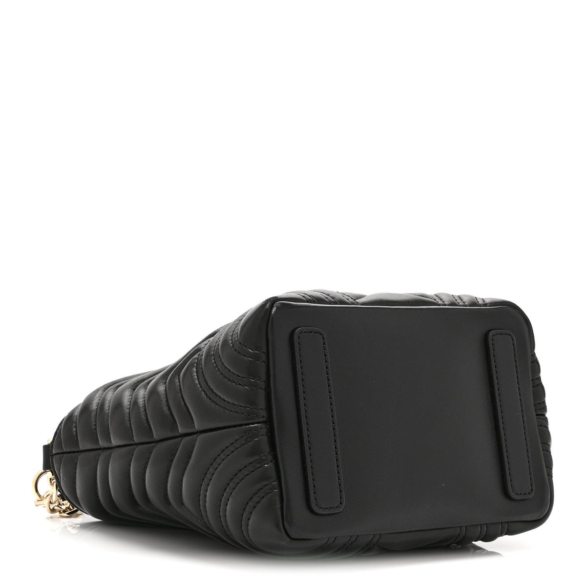 Lambskin Matelasse Small GG Marmont Betty Tote Bag Black