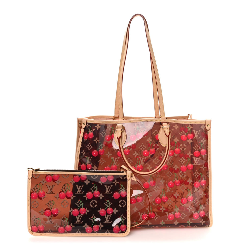 LV X TM Crystal Monogram Cerises Onthego GM