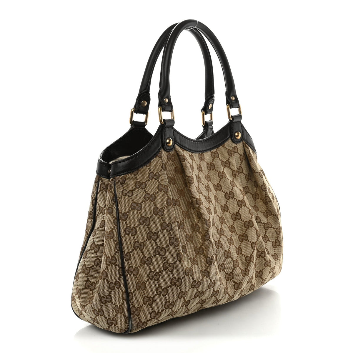 Monogram Medium Sukey Tote Brown
