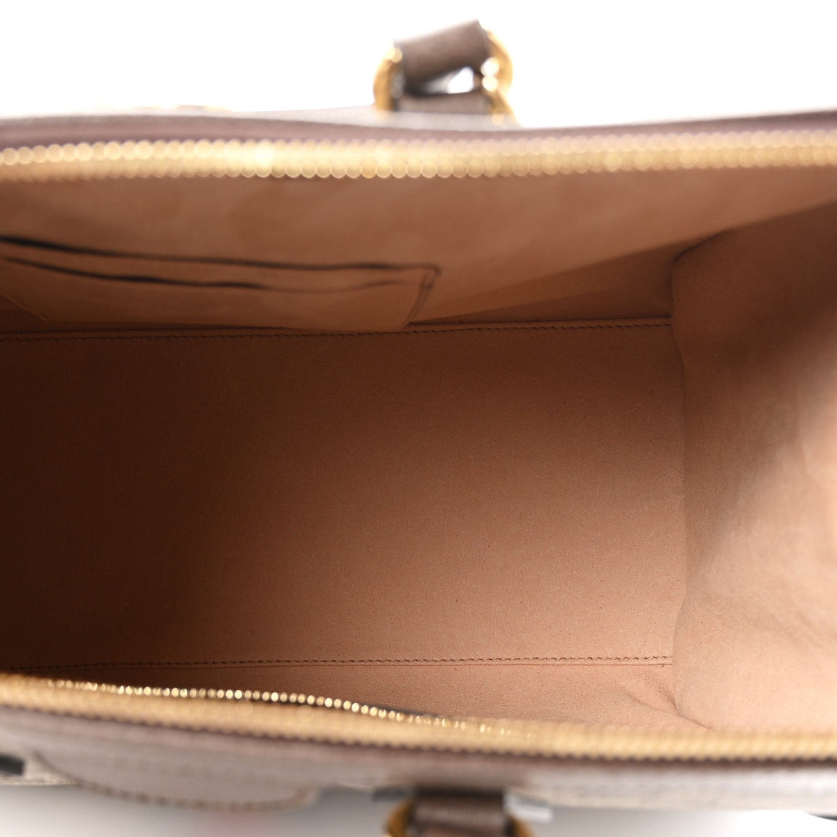 GG Supreme Monogram Web Medium Ophidia Tote Bag Brown