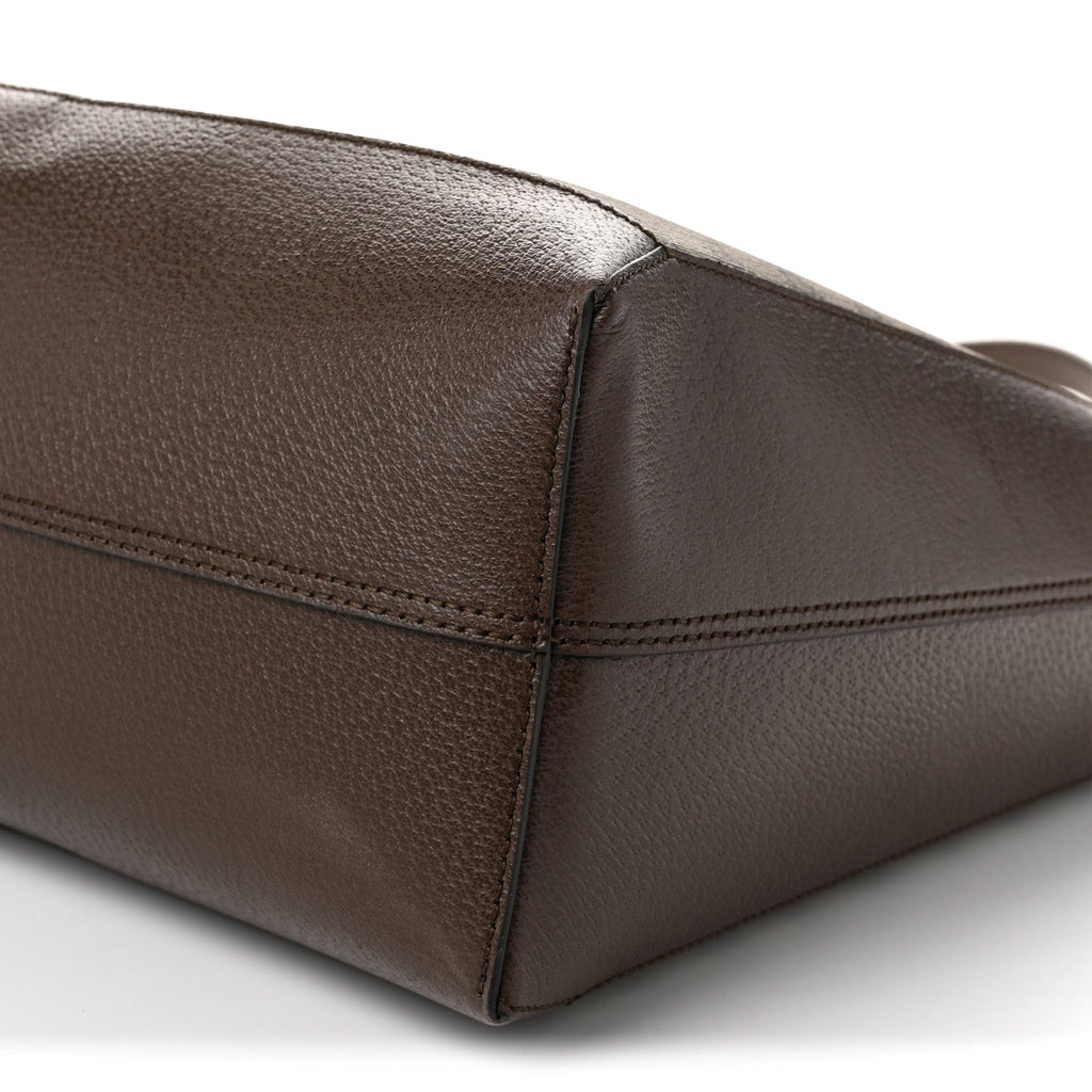 GG Supreme Monogram Web Ophidia Tote Brown