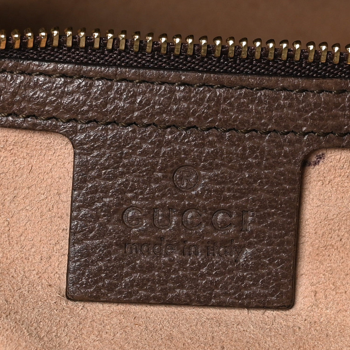 GG Supreme Monogram Medium Ophidia Shopping Tote Brown