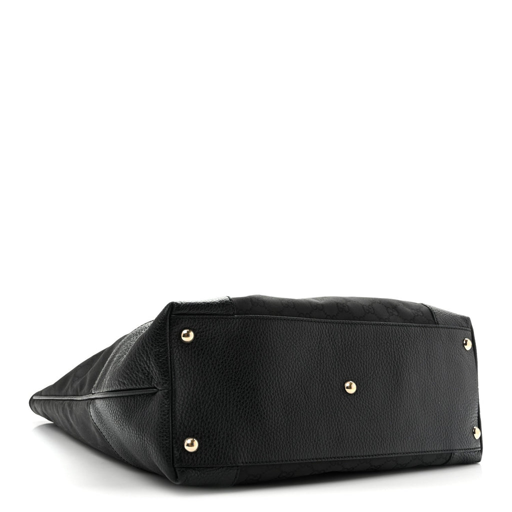 Monogram Tote Black