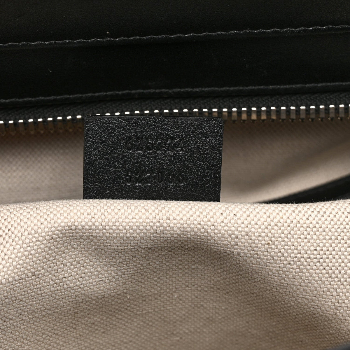 Calfskin GG Tennis Embossed Tote Bag Black