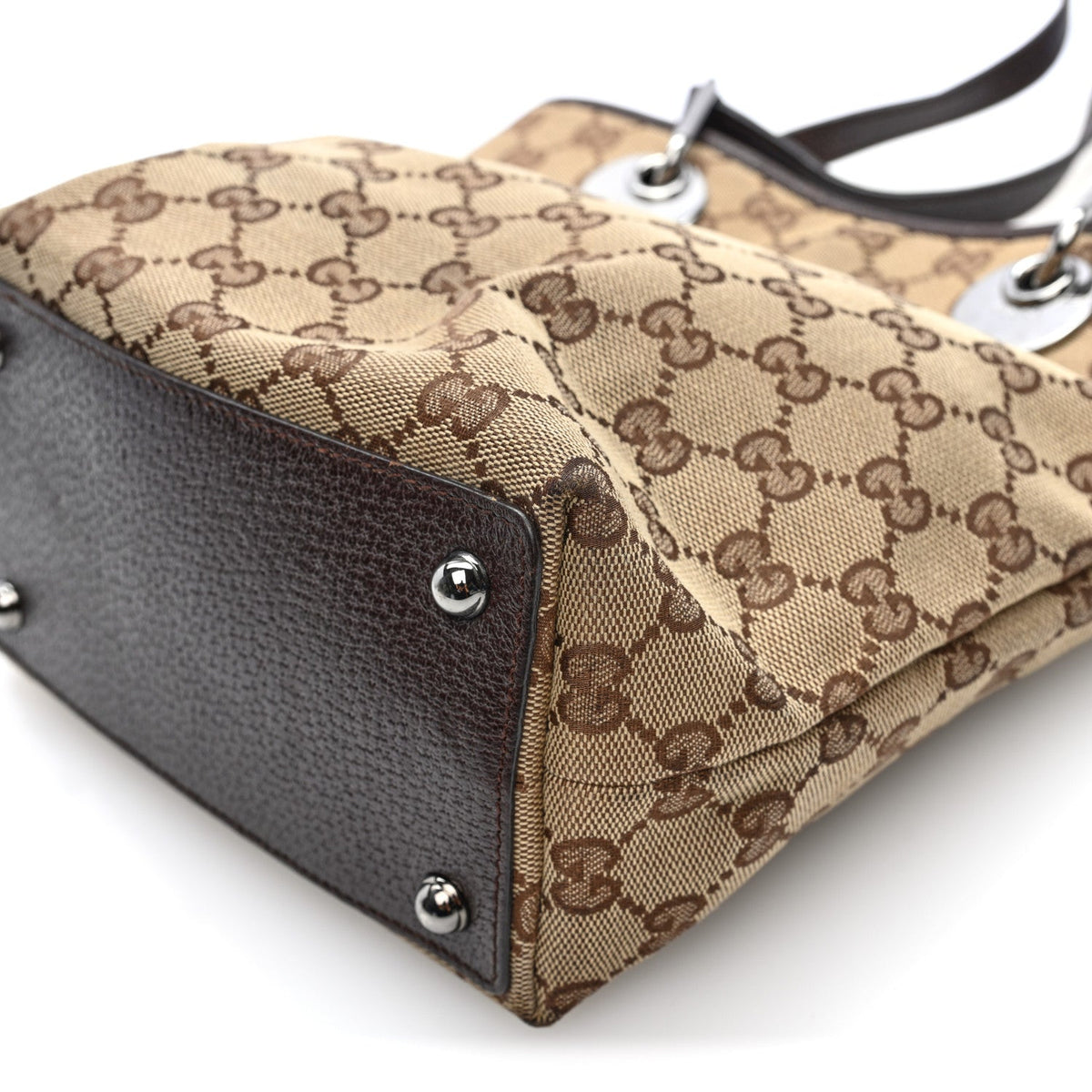 Monogram Small Eclipse Tote Brown