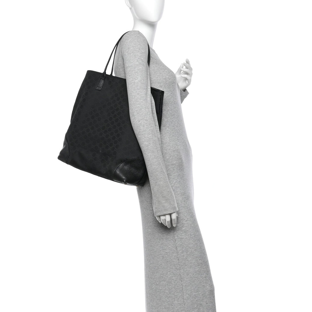 Monogram Tote Black
