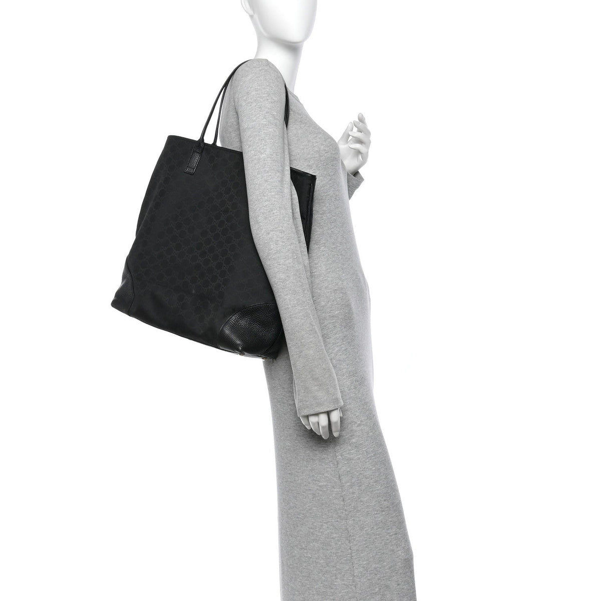 Monogram Tote Black