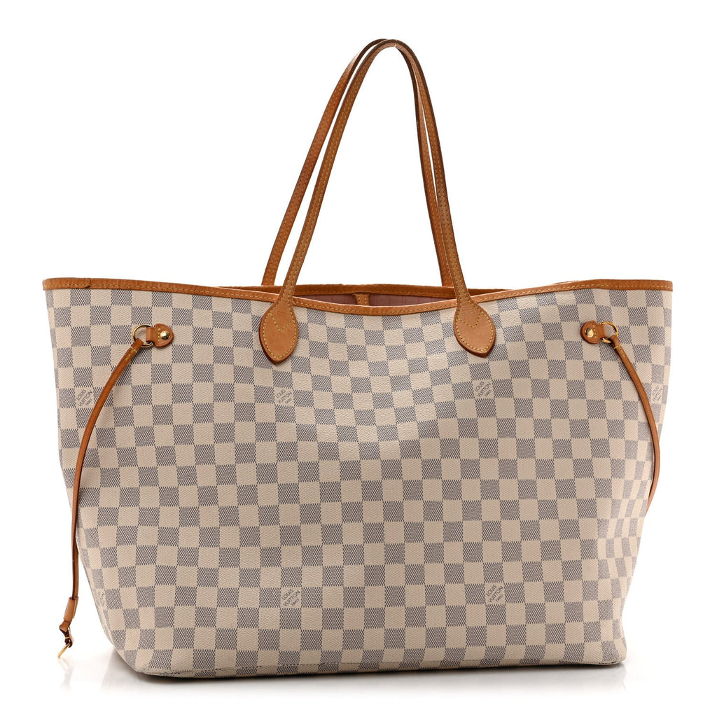 Damier Azur Neo Neverfull GM Rose Ballerine