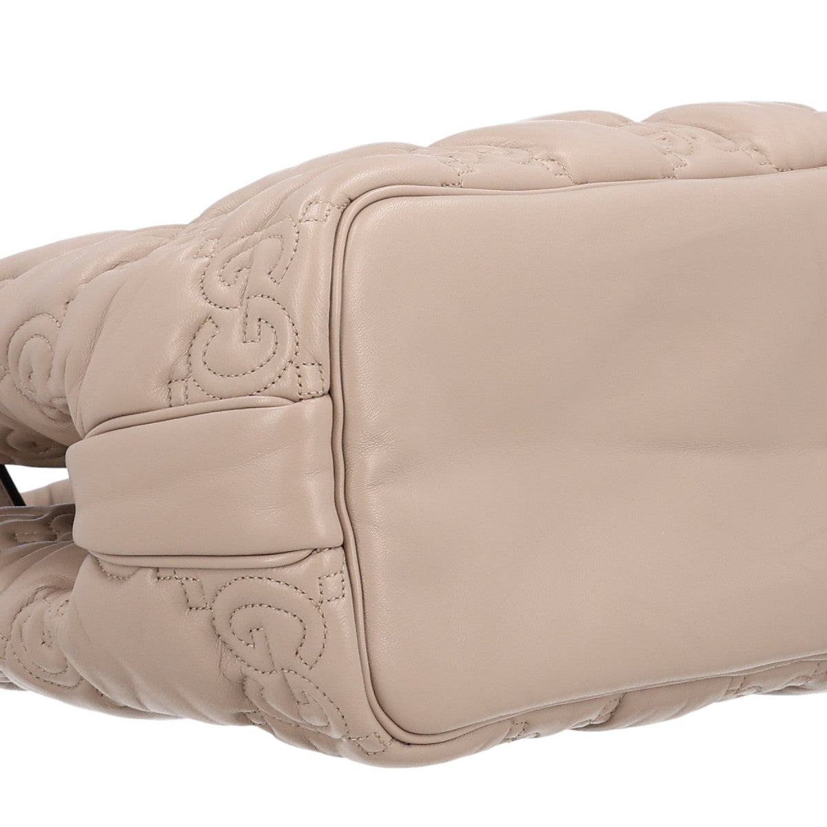 Calfskin GG Matelasse Large Tote  Beige