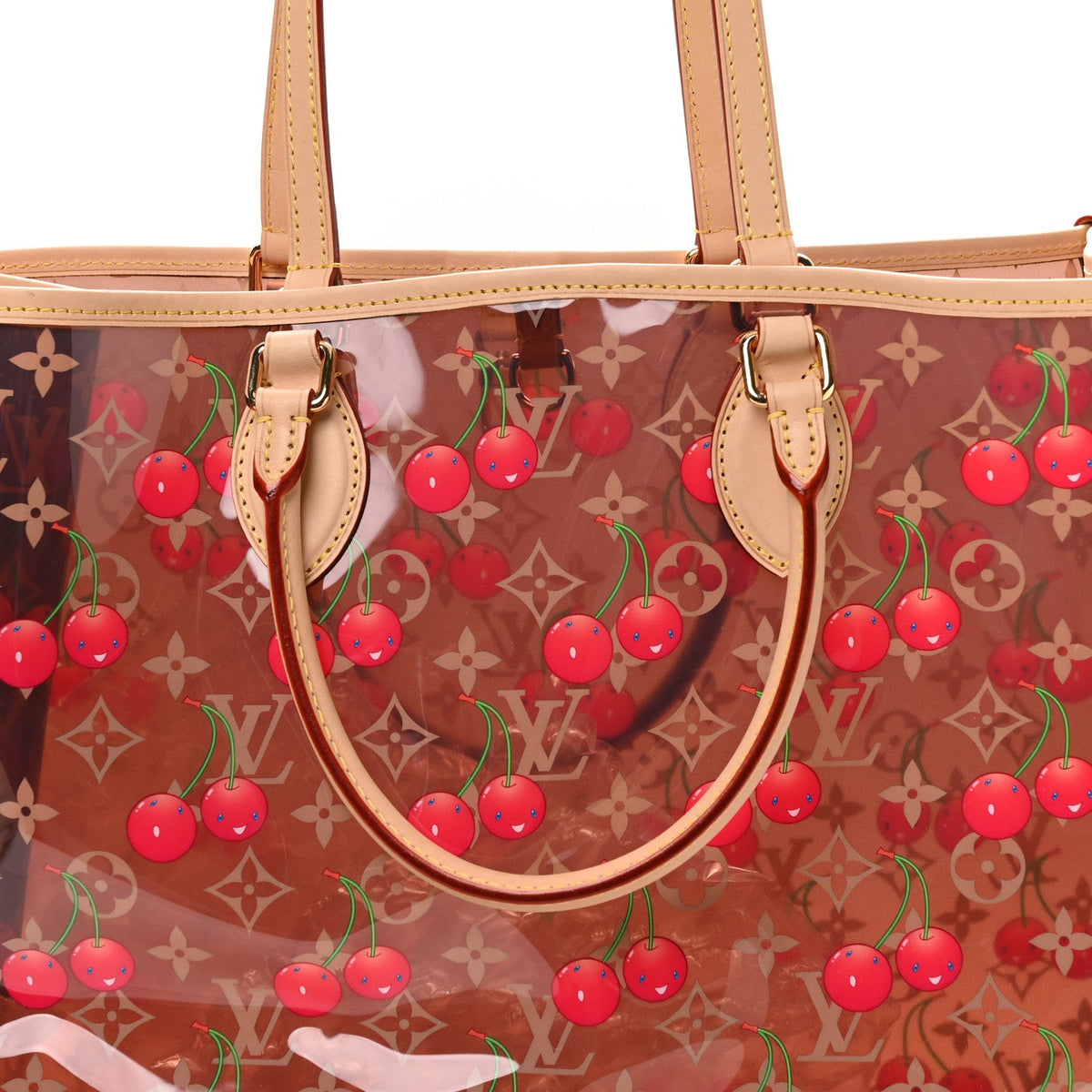 LV X TM Crystal Monogram Cerises Onthego GM